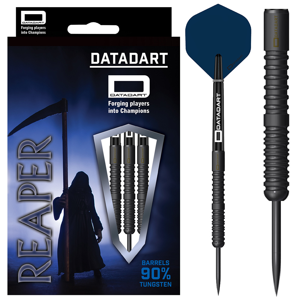 Datadart Black Prism Darts - Steel Tip - Black Titanium