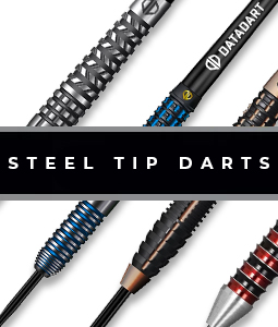 Steel tip darts header